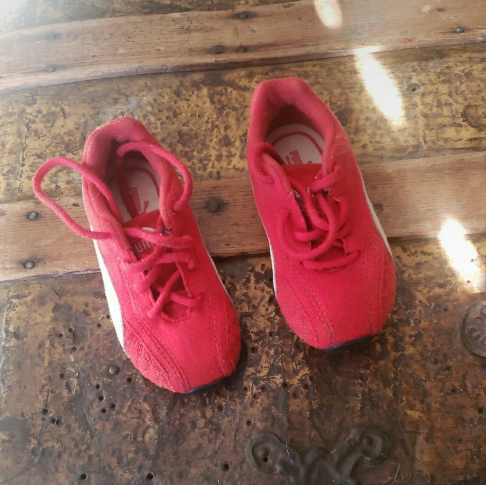 Puma Ferrari sneakers b/c we all need faster toddlers. - Picture 8 of 8